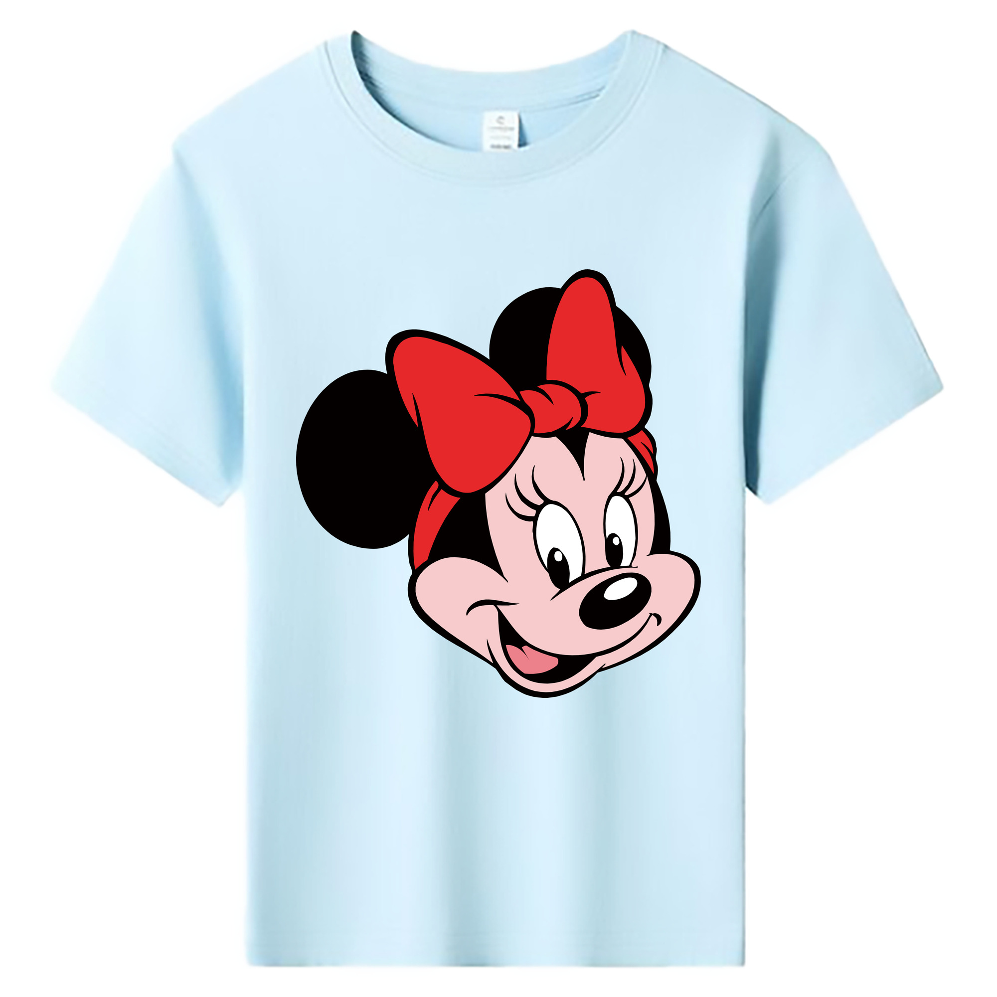 ミッキーマウス Mickey Mouse 綿100％キッズTシャツ（フロントプリント）